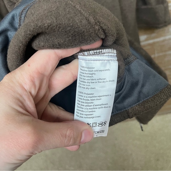 Outdoor Research Salida Full Zip Long Line Jacket Hiking Work Out Brown Womens L - Picture 4 of 4